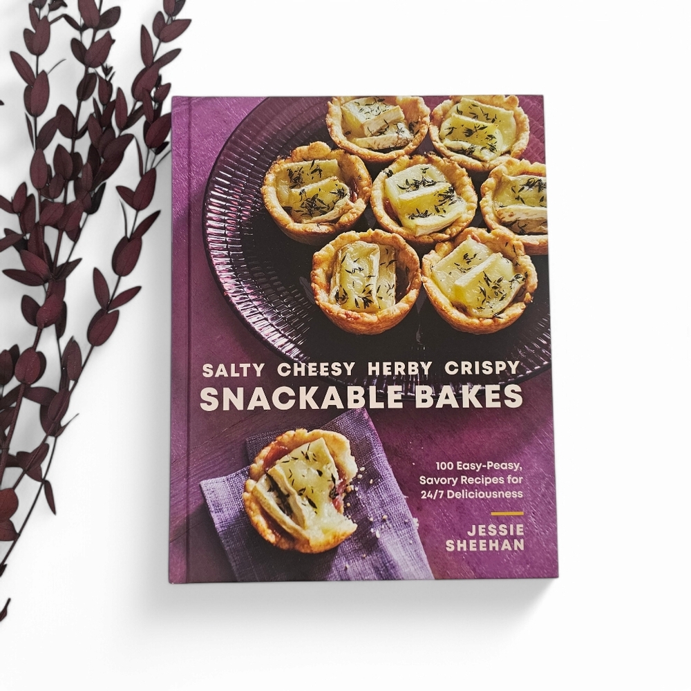 Salty Cheesy Herby Crispy Snackable Bakes by Jessie Sheehan Cookbook
